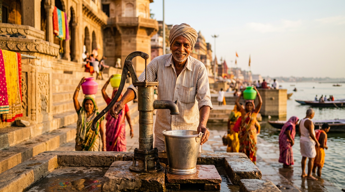 インドの水は本当に「合わない」?日本人とインド、水の違い
